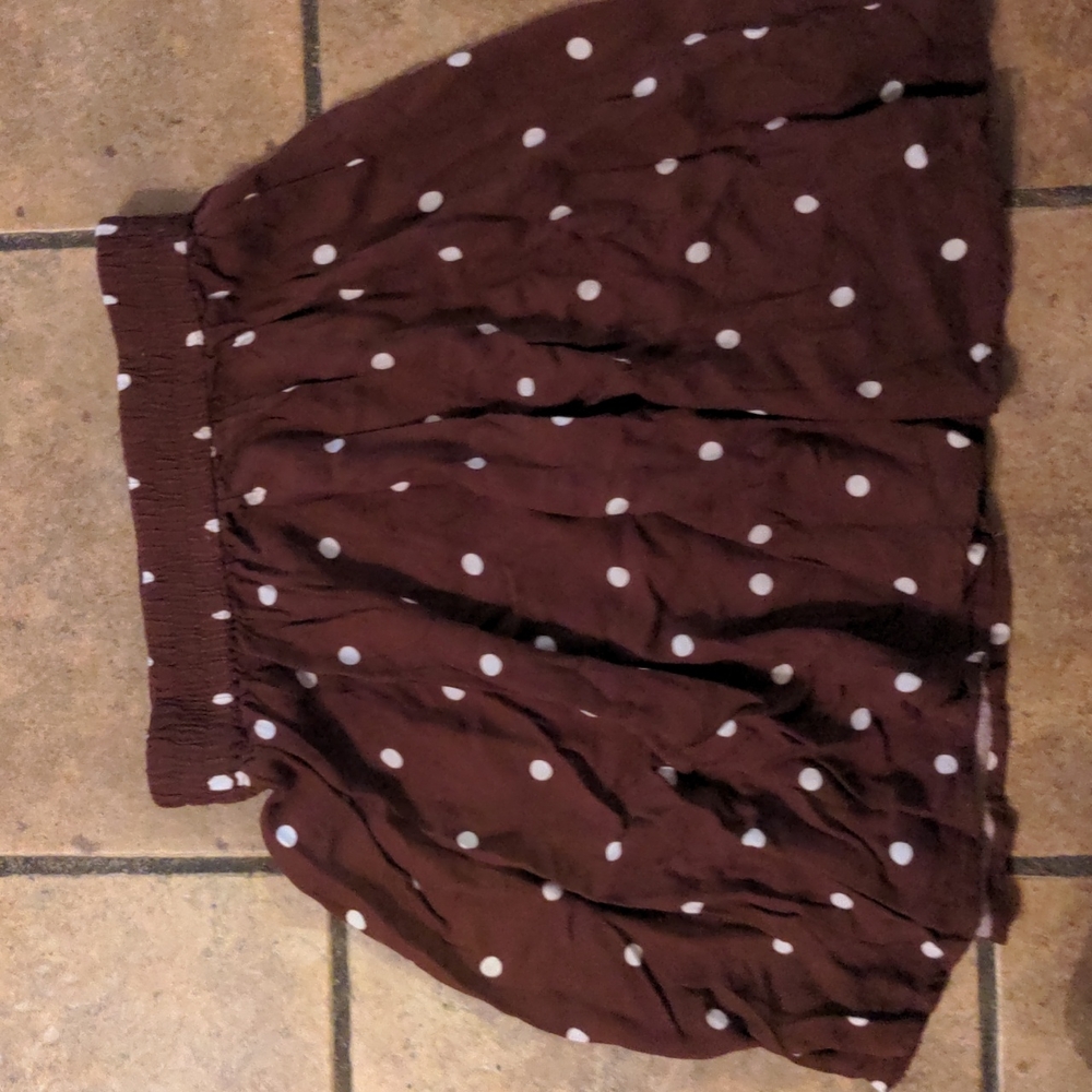 Chocolate Brown Topshop Skirt Sz 4